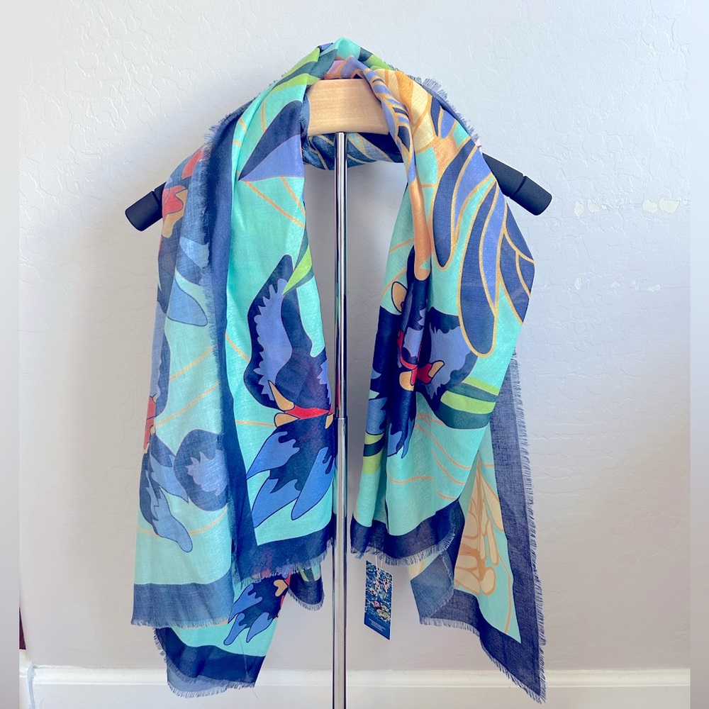 Immersive Monet scarf
